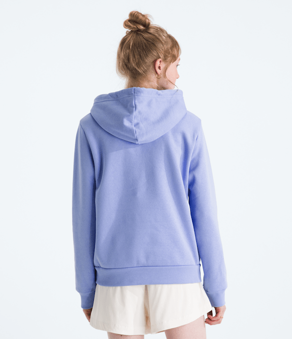 Womens Floral Alpine Regular Hoodie TNF BACK