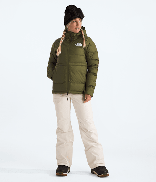 Womens Freedom Bibs TNF White Dune HERO2