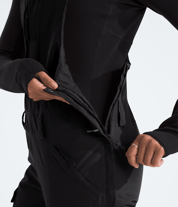 Womens Freedom Insulated Bibs TNF TNF Black ALT1