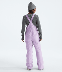 Womens Freedom Insulated Bibs TNF Lite Lilac BACK