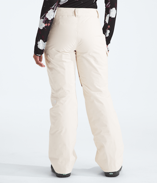 Womens Freedom Insulated Pants TNF White Dune BACK