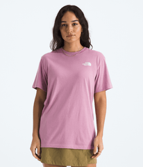 Womens Glacier Drift Relaxed ShortSleeve Tee TNF BACK