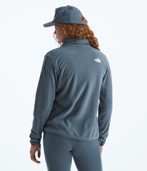 Womens Glacier Fleece Jacket TNF Granite Grey BACK