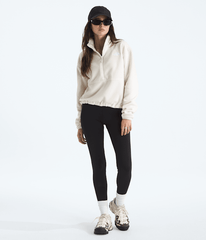 Womens Glacier Fleece Zip Short Jacket TNF HERO2
