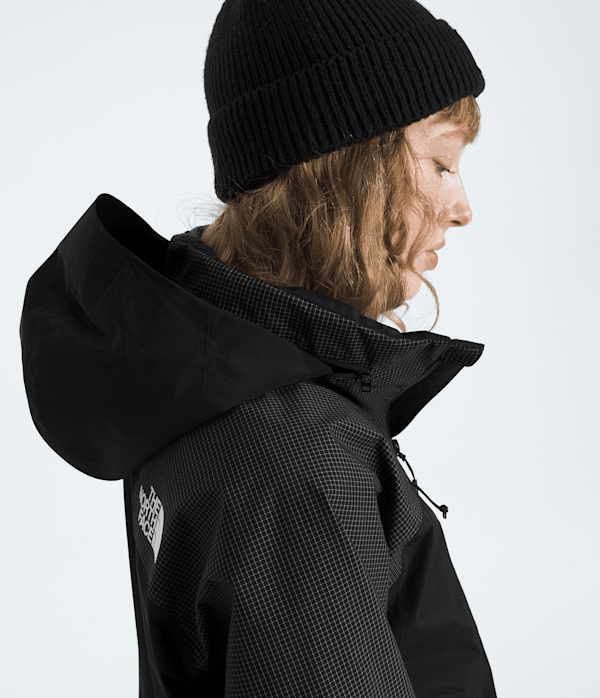 Womens HKe Devils Thumb GORETEX Jacket TNF TNF Black MODELHOOD4