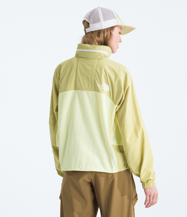 Womens Hike Utility Wind Jacket TNF BACK