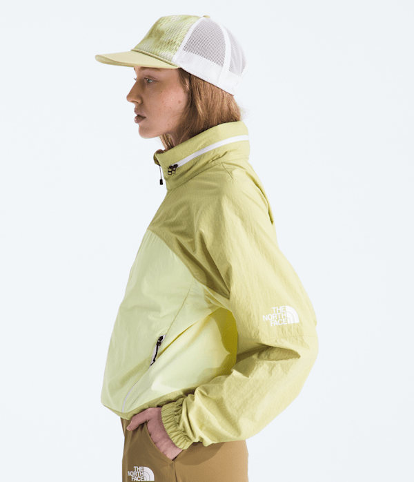 Womens HKe Utility Wind Jacket TNF Lemon MistPear MODEL34