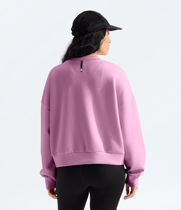 Womens Jaida Crew TNF Hushed Lavender BACK
