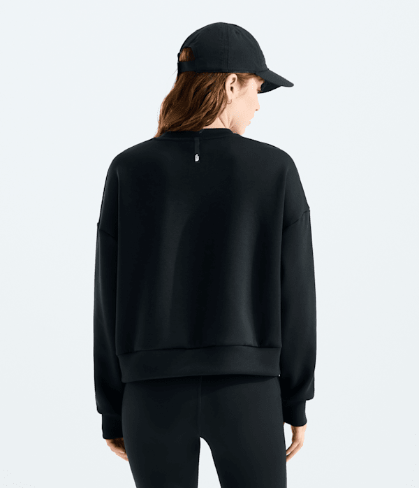 Womens Jaida Crew TNF TNF Black BACK