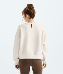 Womens Jaida Crew TNF White Dune BACK