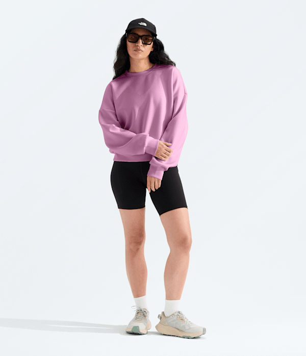 Womens Jaida Crew TNF Hushed Lavender HERO2
