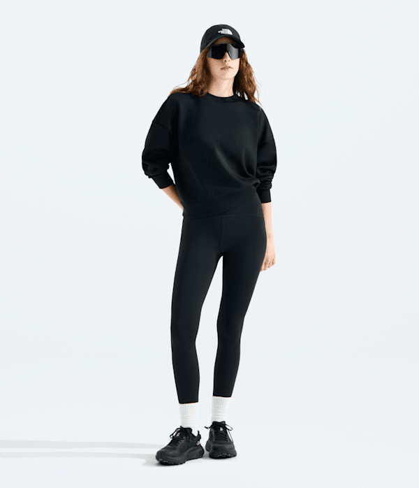 Womens Jaida Crew TNF TNF Black HERO2