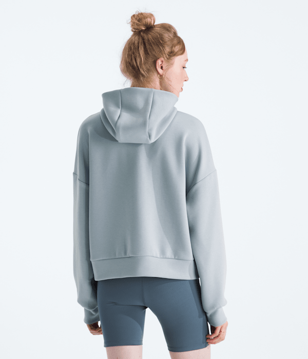 Womens Jaida FullZip Hooded Jacket TNF Frost Grey BACK