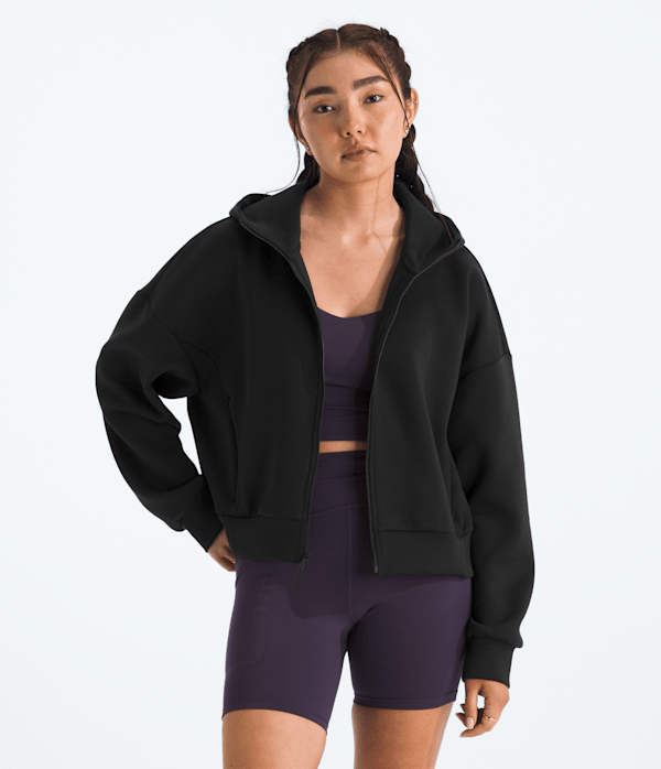 Womens Jaida FullZip Hooded Jacket TNF TNF Black Main