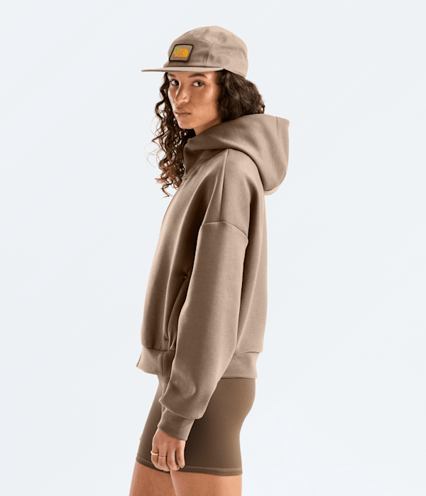Womens Jaida FullZip Hooded Jacket TNF Garnet MODEL34