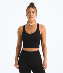 Womens Jaida Long Line Bra TNF TNF Black Main
