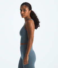 Womens Jaida Long Line Bra TNF Granite Grey MODEL34