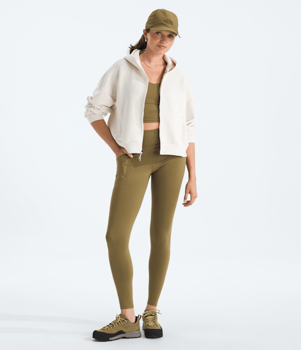 Womens Jaida Pocket Leggings27 TNF Cedar HERO2