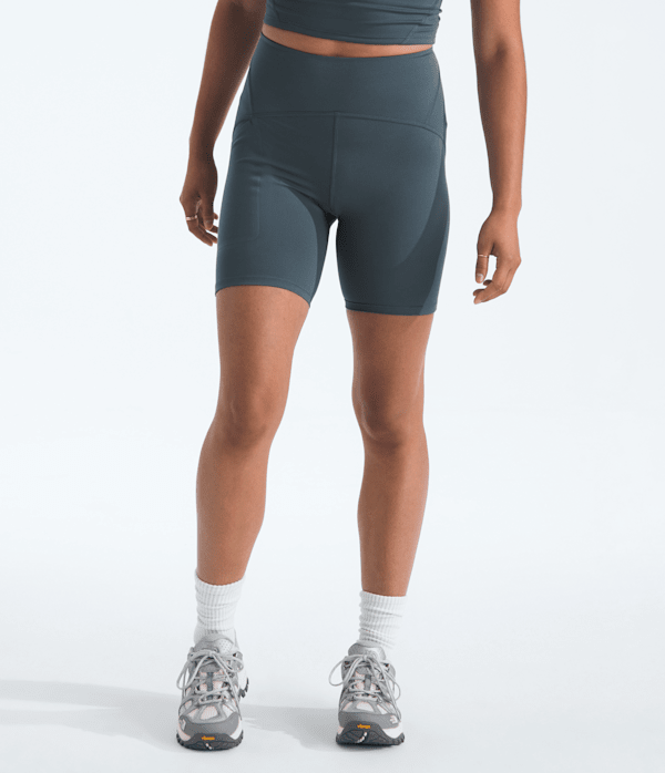 Womens Jaida Pocket Shorts TNF Granite Grey Main