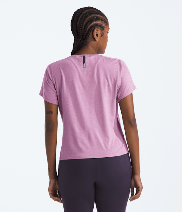 Womens Jaida ShortSleeve Tee TNF Hushed Lavender Light Heather BACK
