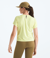 Womens Jaida ShortSleeve Tee TNF Lemon Mist Light Heather BACK
