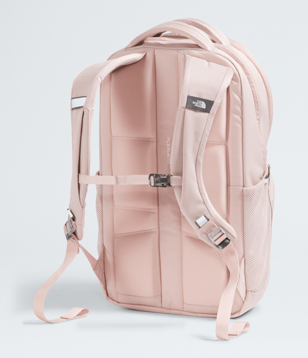 Womens Jester Backpack  27L TNF Pink Moss BACK