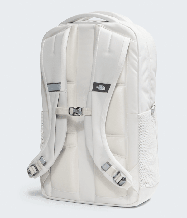 Womens Jester Backpack  27L TNF White DuneGranite Grey BACK