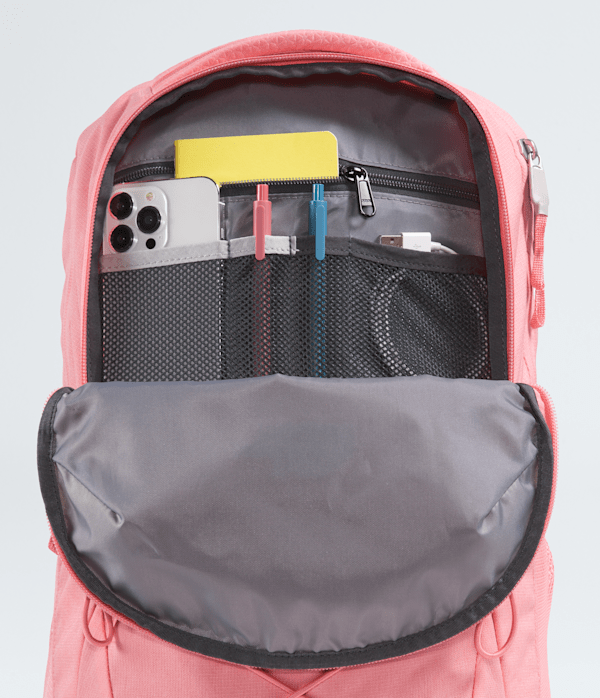 Womens Jester Backpack  27L TNF Coral Crush Light HeatherCoral Crush DETAIL1