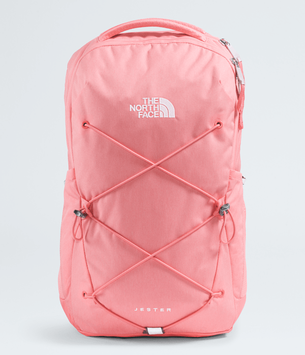 Womens Jester Backpack  27L TNF Coral Crush Light HeatherCoral Crush HERO