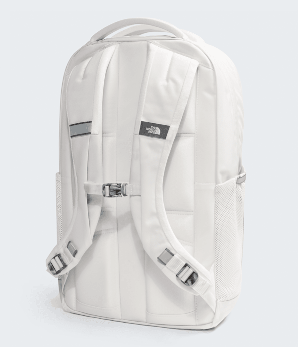 Womens Jester Luxe Backpack  27L TNF White DuneBurnt Coral Metallic BACK