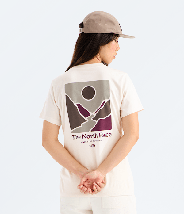 Womens Monte Reg ShortSleeve TeeGraphic TNF Main