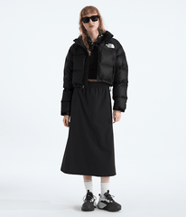 Womens Nuptse Short Jacket TNF HERO2