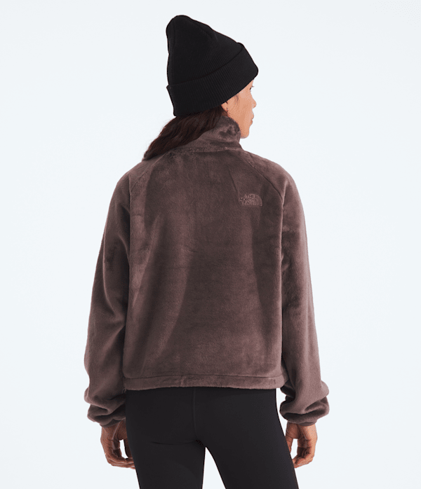 Womens Osito Lux Zip Jacket TNF Tawny Quartz BACK