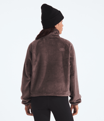 Womens Osito Lux Zip Jacket TNF BACK