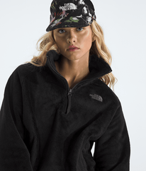Womens Osito Lux Zip Jacket TNF TNF Black HERO3