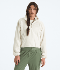 Womens Osito Lux Zip Jacket TNF White Dune Main