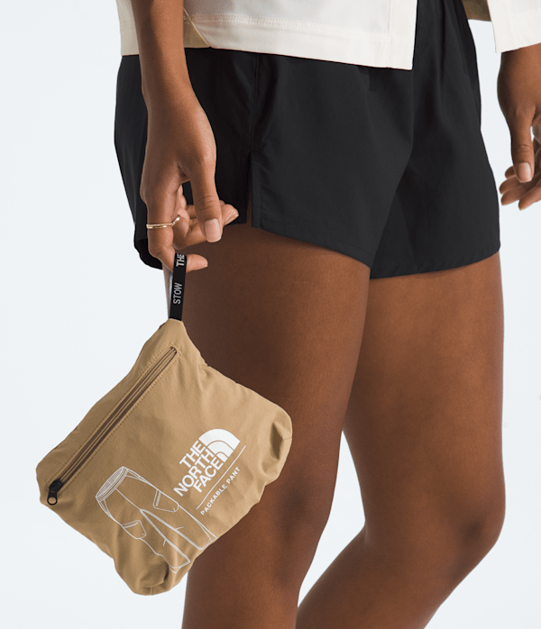Womens Packable Regular Straight Joggers TNF MODELALT6