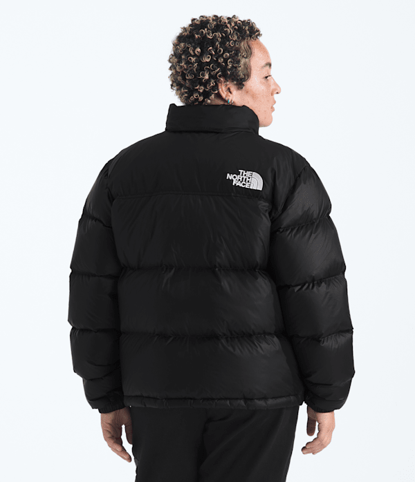 Womens Plus 1996 Retro Nuptse Jacket TNF BACK