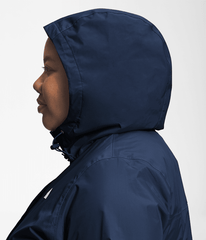 Womens Plus Antora Rain Jacket TNF Summit Navy MODELHOOD2