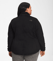 Womens Plus Osito Jacket TNF TNF Black BACK