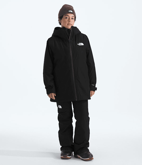 Womens Plus THERMOBALL Snow Triclimate Jacket TNF TNF Black Main