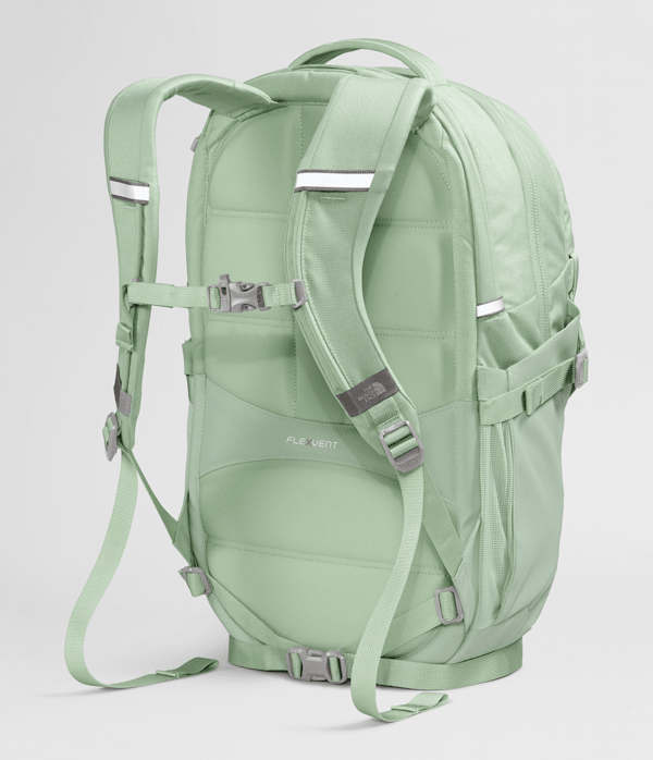 Womens Recon Backpack  30L TNF Misty Sage Dark HeatherMeld Grey BACK