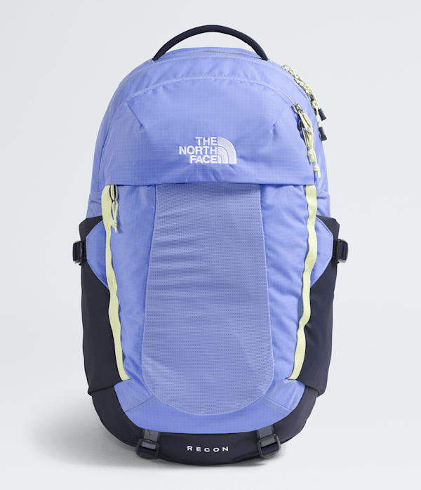 Womens Recon Backpack  30L TNF Periwinkle GlowSummit NavyLemon Mist HERO