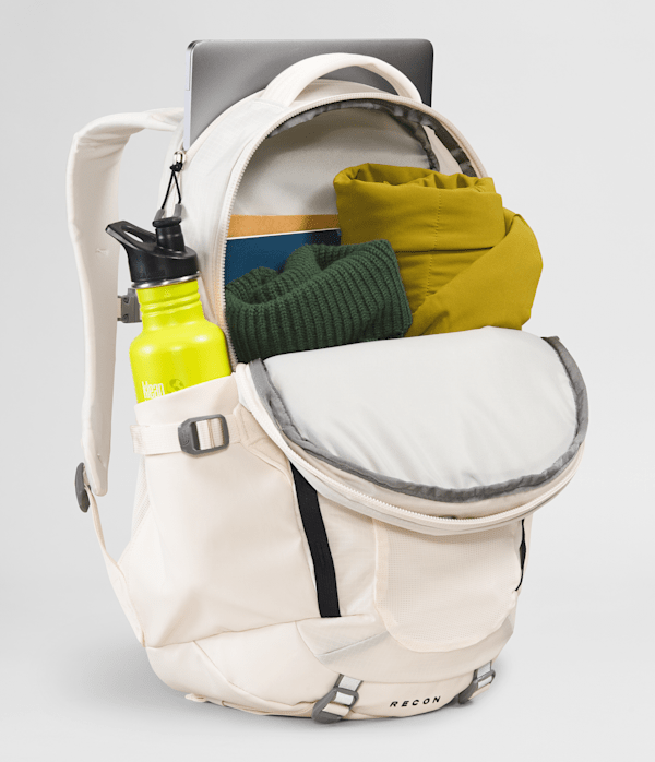 Womens Recon Backpack  30L TNF Gardenia WhiteTNF Black INT