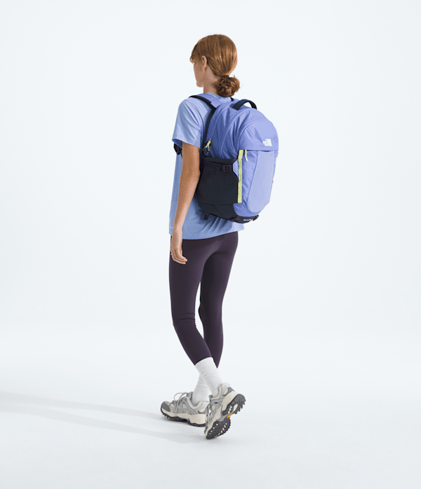 Womens Recon Backpack  30L TNF Periwinkle GlowSummit NavyLemon Mist MODELBACK