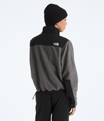 Womens Retro Denali Jacket TNF TNF Mid Grey HeatherTNF Black BACK