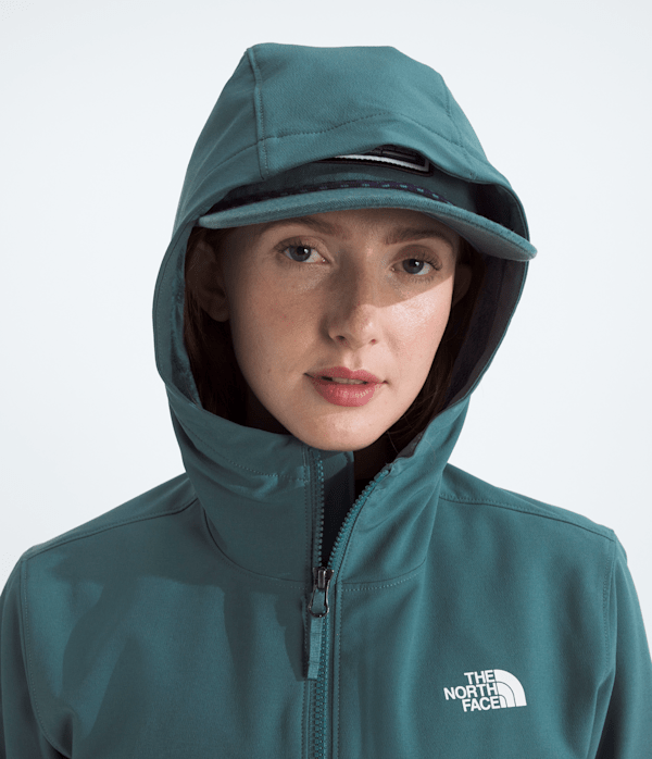 Womens Shelbe Raschel Hoodie TNF Space MODELHOOD2