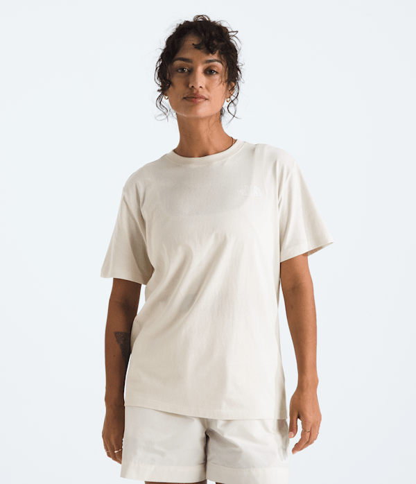 Womens ShortSleeve Core Outdoor Valley Box NSE Tee TNF BACK
