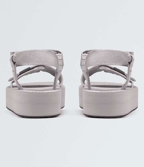 Womens Skeena Platform Sandals TNF BACK