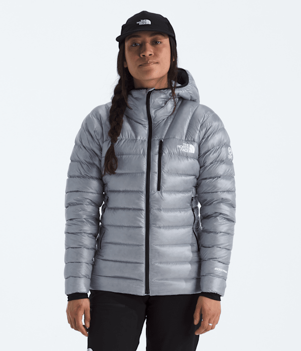 Womens Summit Series Breithorn Hoodie TNF Blue Flax Main